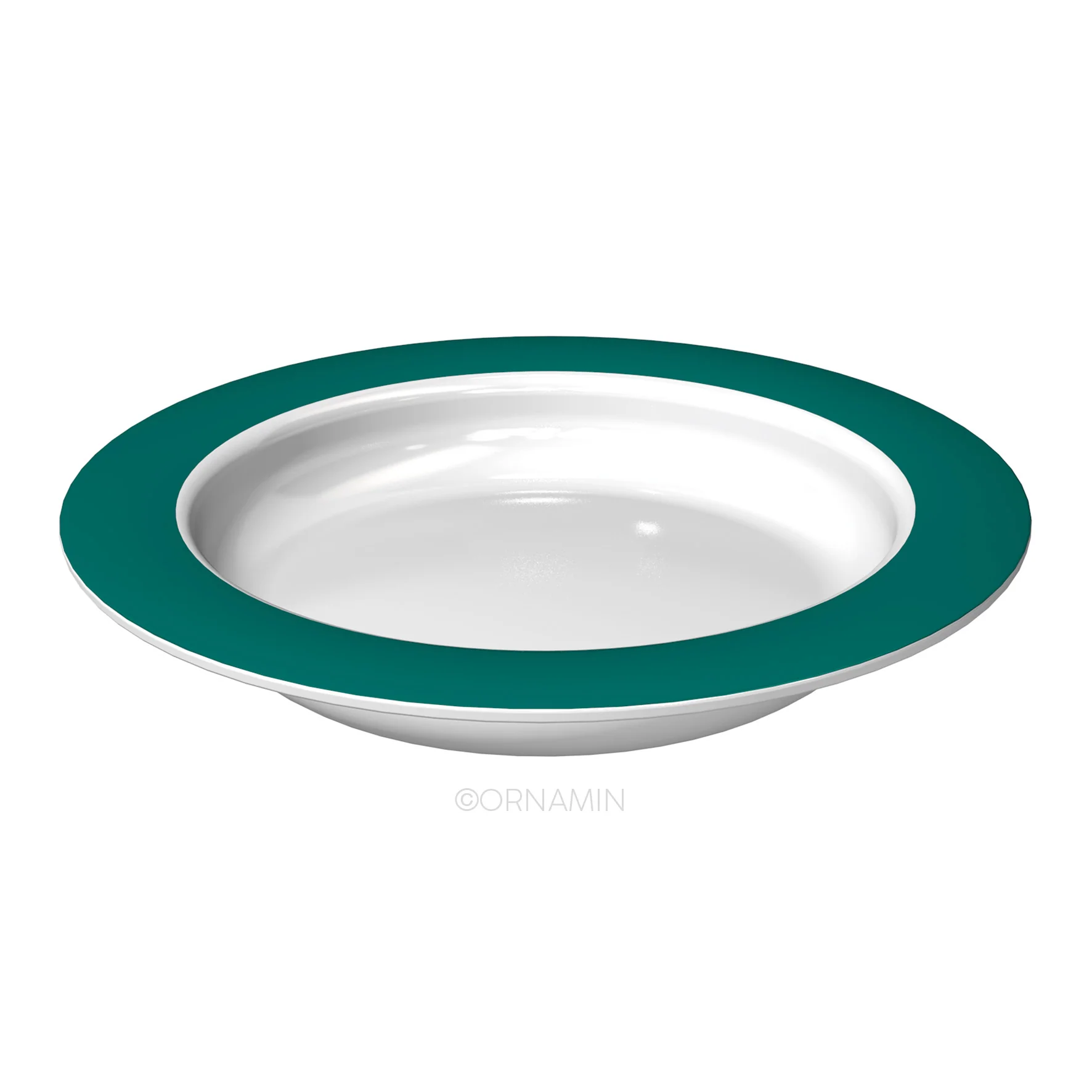 Spezial-Teller mit Kipp-Trick, Ø 20 cm, Ornamin 902, Tellerranderhöhung, Kunststoff, Spülmaschinenfe - Image 15