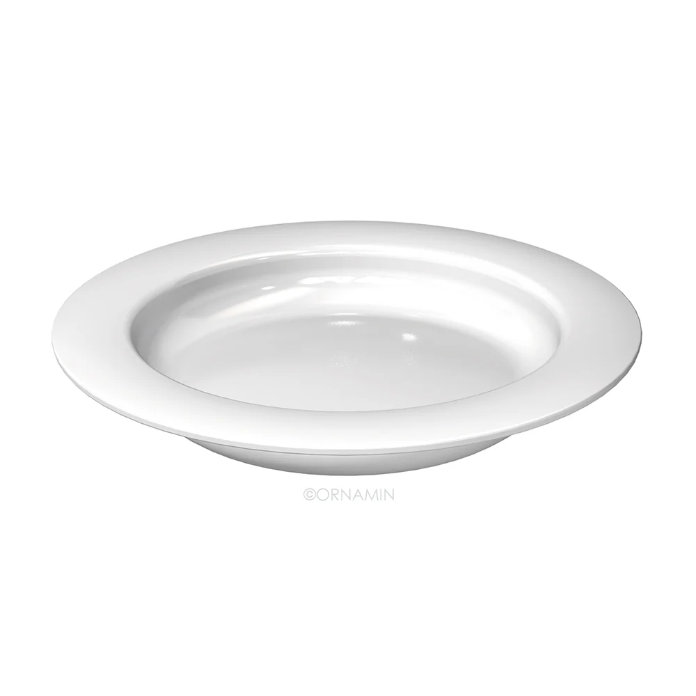 Spezial-Teller mit Kipp-Trick, Ø 20 cm, Ornamin 902, Tellerranderhöhung, Kunststoff, Spülmaschinenfe - Image 5
