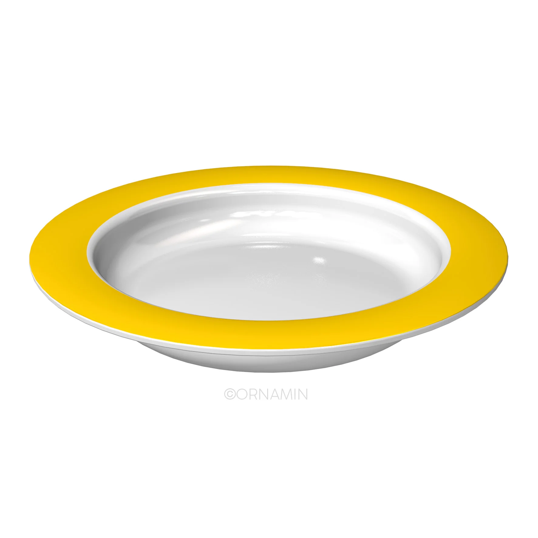 Spezial-Teller mit Kipp-Trick, Ø 20 cm, Ornamin 902, Tellerranderhöhung, Kunststoff, Spülmaschinenfe - Image 9