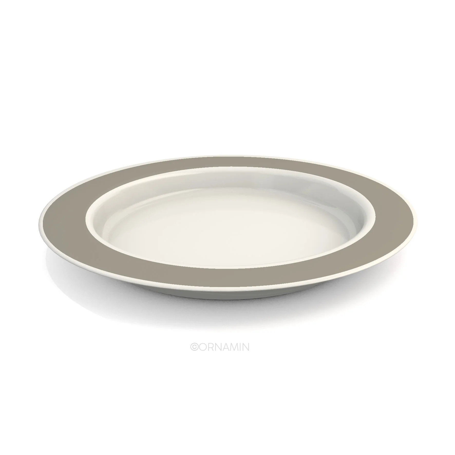 Spezial-Teller mit Kipp-Trick, Ø 27 cm, Ornamin 921, Tellerranderhöhung, Kunststoff - Image 17