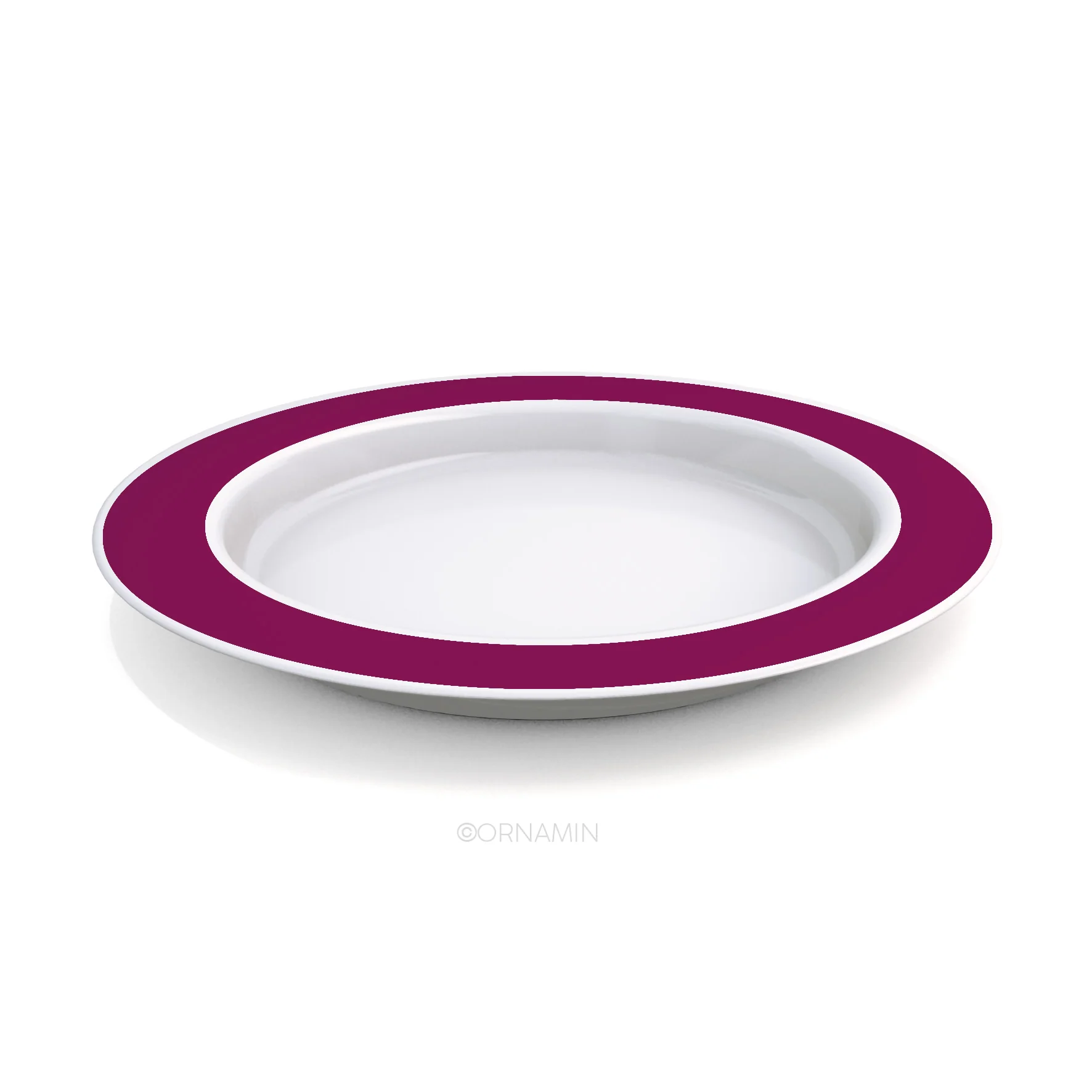 Spezial-Teller mit Kipp-Trick, Ø 27 cm, Ornamin 921, Tellerranderhöhung, Kunststoff - Image 5