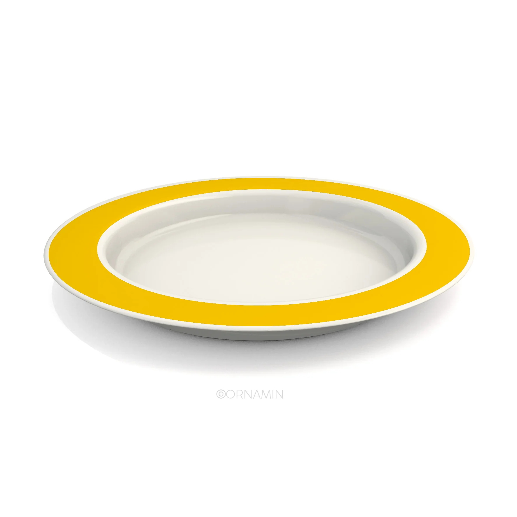 Spezial-Teller mit Kipp-Trick, Ø 27 cm, Ornamin 921, Tellerranderhöhung, Kunststoff - Image 7