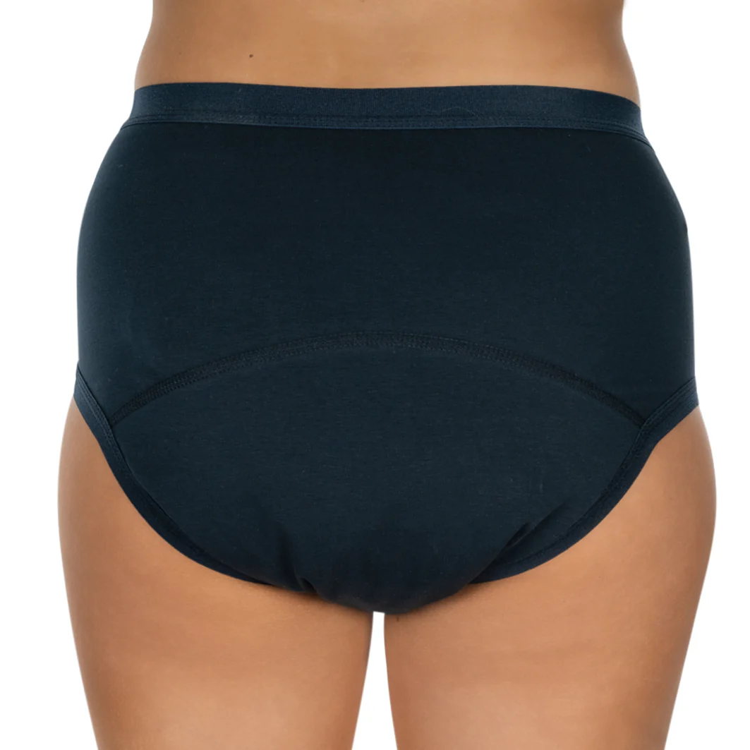 Suprima Bodyguard-Slip 2 mit Fixierlaschen, PU-Wäscheschutz, Inkontinenz-Slip 1258 - Damen, marine (dunkelblau) - Image 3