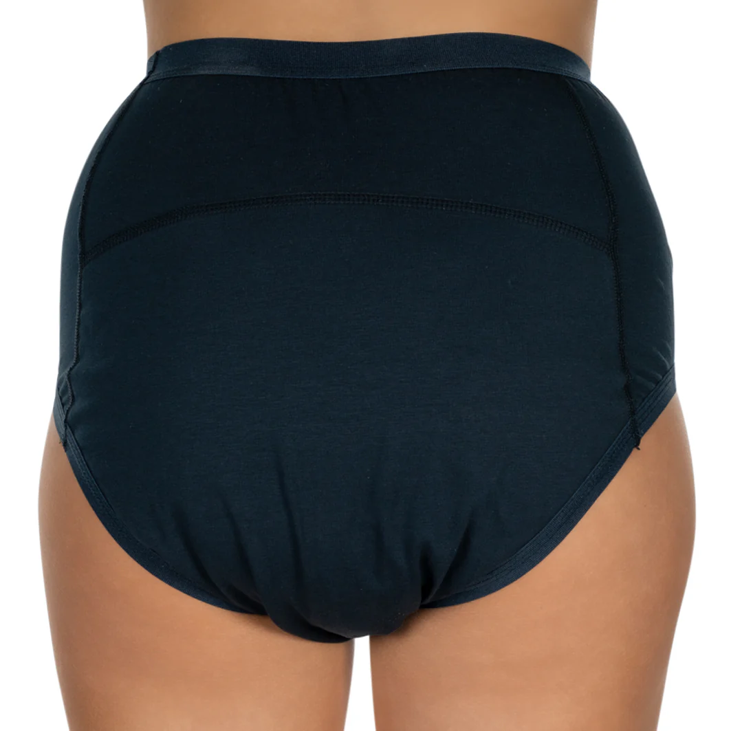 Suprima Bodyguard-Slip 3 mit Fixierlaschen, PU-Wäscheschutz, Inkontinenz-Slip 1259 - unisex, Marine (dunkelblau) - Image 3
