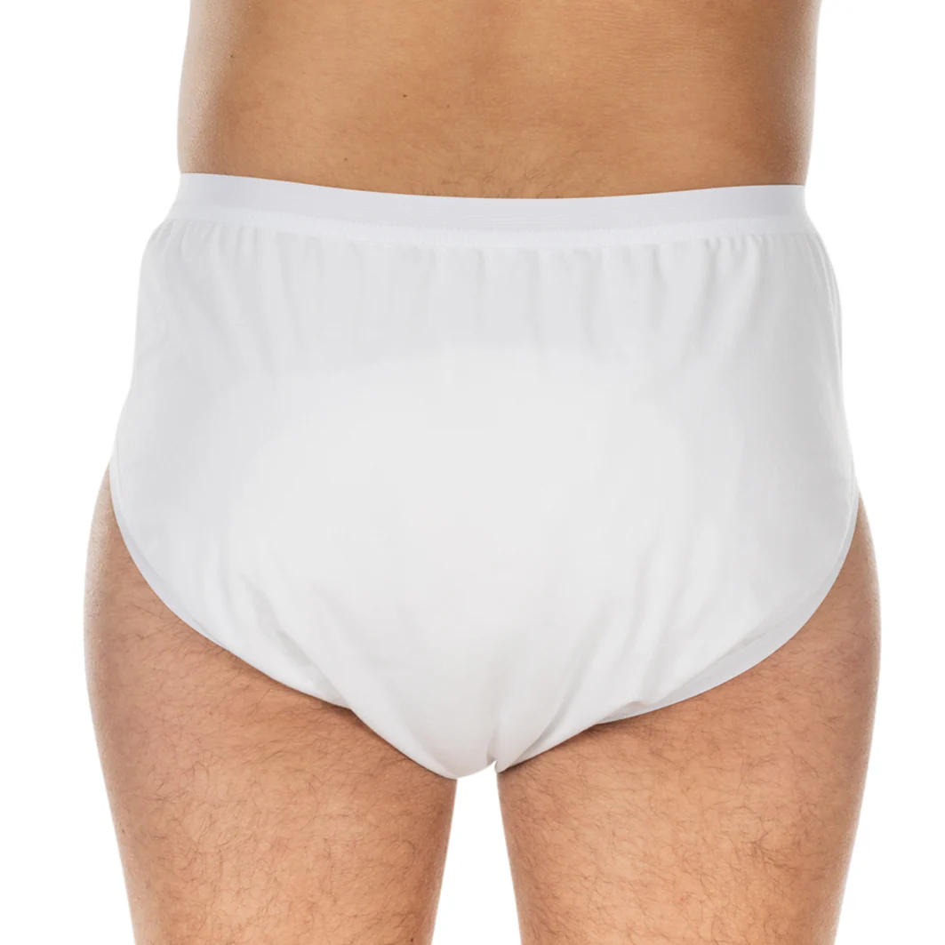 Suprima Bodyguard-Slip Ultra, Baumwoll-Jersey, Inkontinenz-Slip 1270, Schlupfform - unisex, weiß - Image 6