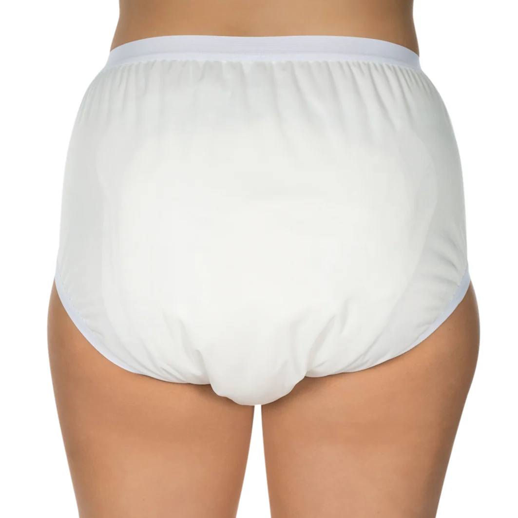 Suprima Inkontinenz-Slip 1204, PU-Slip, Schlupfform - unisex, weiß - Image 3