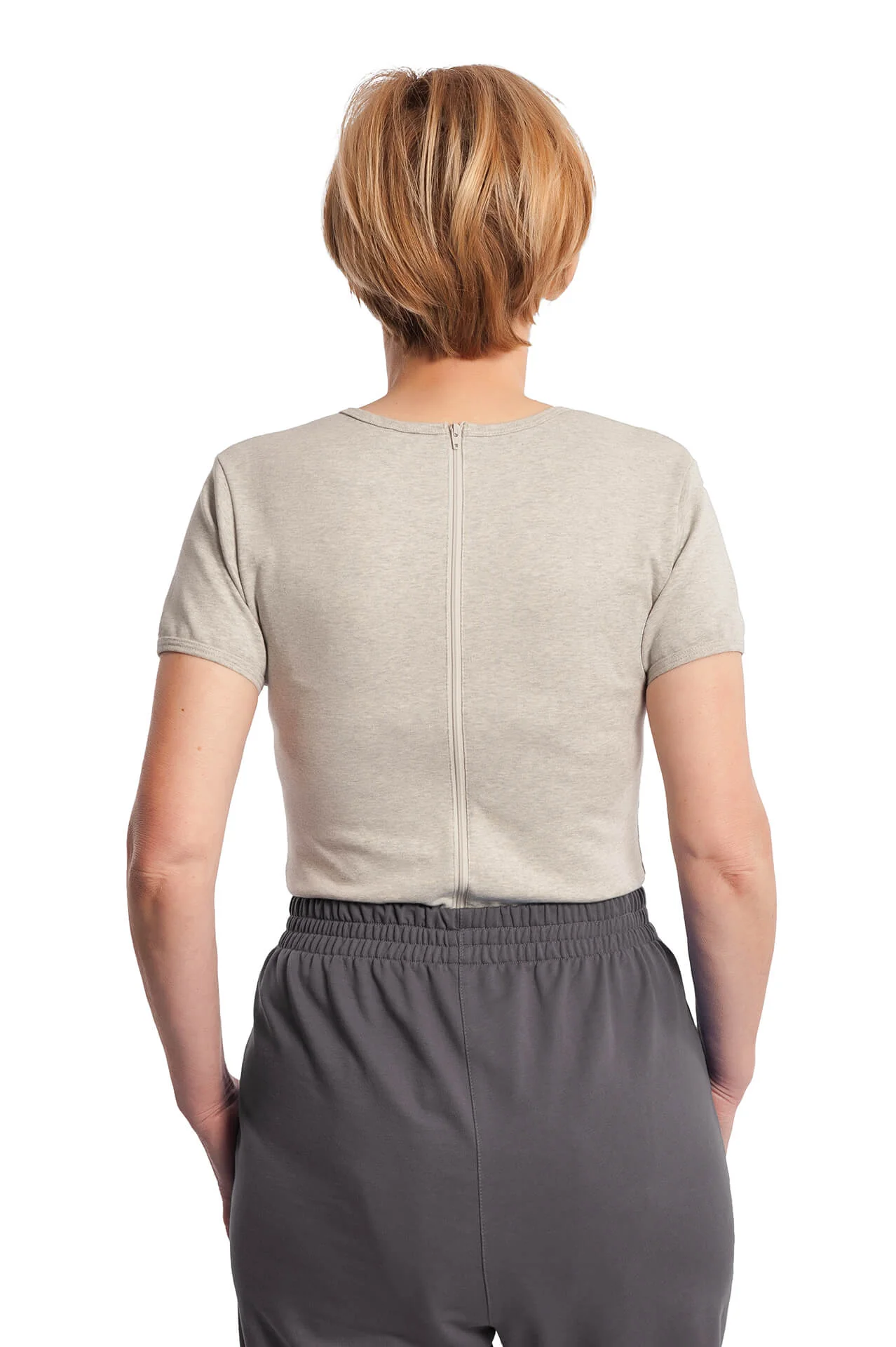 Suprima Pflegeoverall - Joggingoptik - Rückenreißverschluss - unisex - Image 5