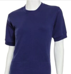 Suprima Pflegeoverall Slim, kurz, Rücken- und Beinreißverschluss, Baumwolle, unisex, marine (dunkelblau) - Image 3