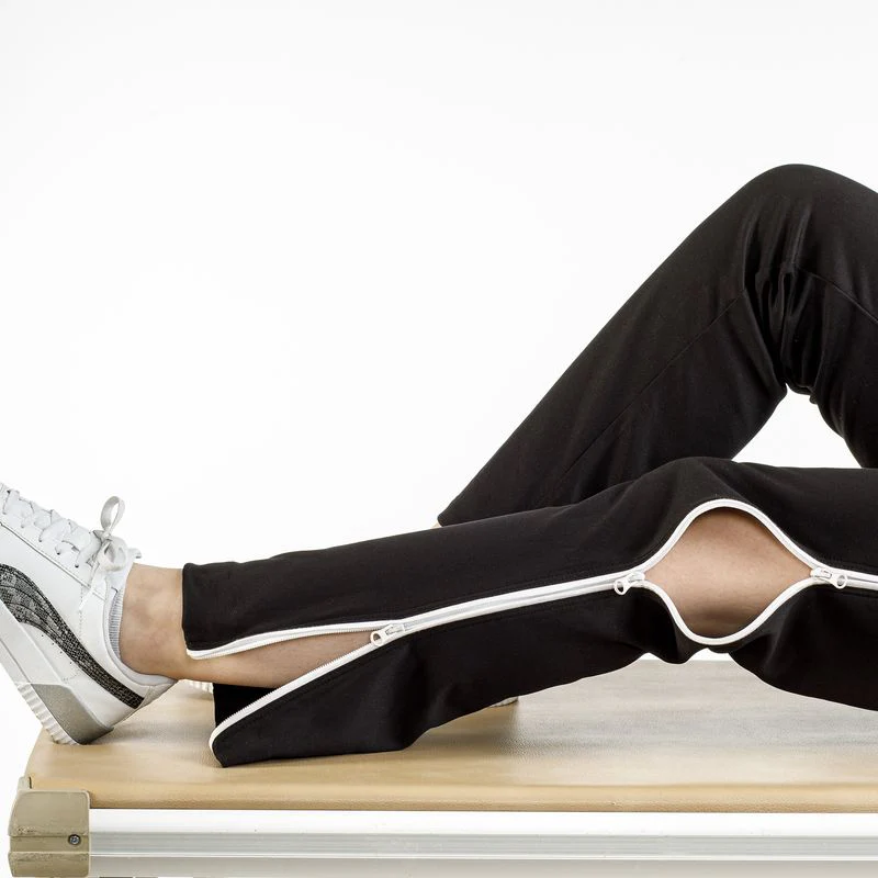 Suprima RehaFlex Therapiehose , 4-Wege-Beinreißverschluss, unisex, schwarz - Image 3