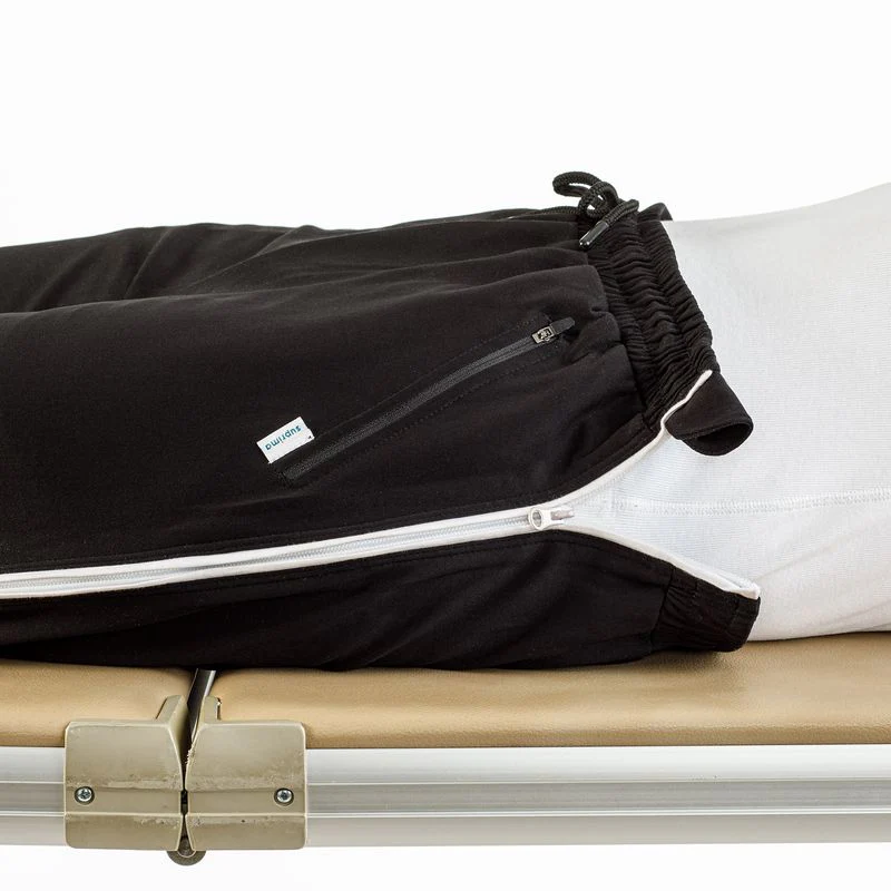 Suprima RehaFlex Therapiehose , 4-Wege-Beinreißverschluss, unisex, schwarz - Image 4