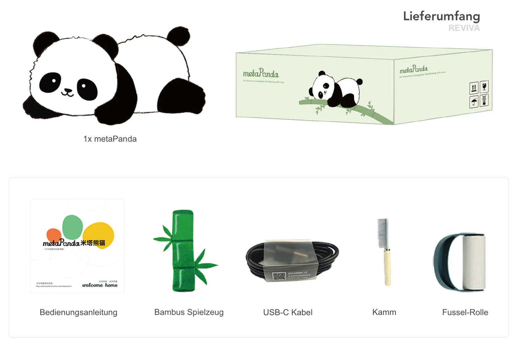 Therapie-Begleiter metaPanda – Interaktiver Roboter-Panda für Senioren und Demenzbetreuung - Image 5