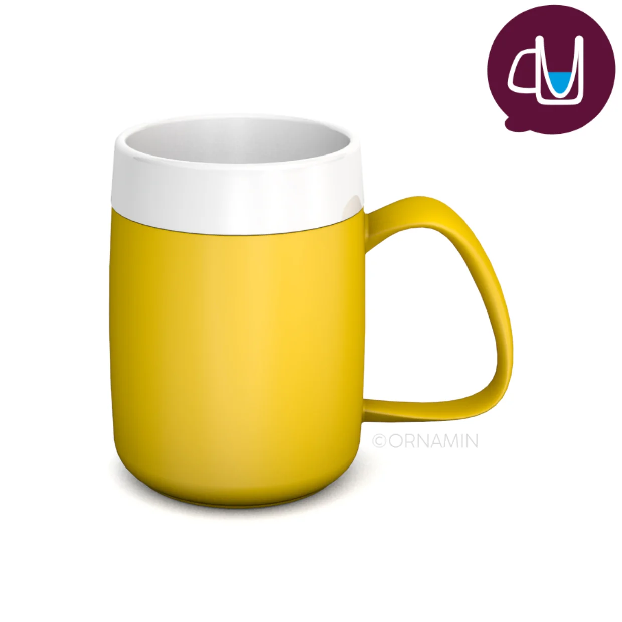 Thermobecher mit Trink-Trick, 160 ml, Ornamin 207, Warmhaltebecher, konischer Innenraum, Kunststoff - Image 8