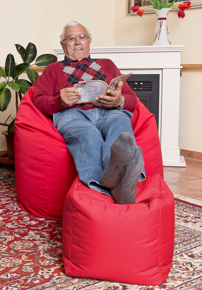 VivaSit Hocker, Ergänzung zum VivaSit Sitzsack, wasserabweisend, waschbar - Image 10